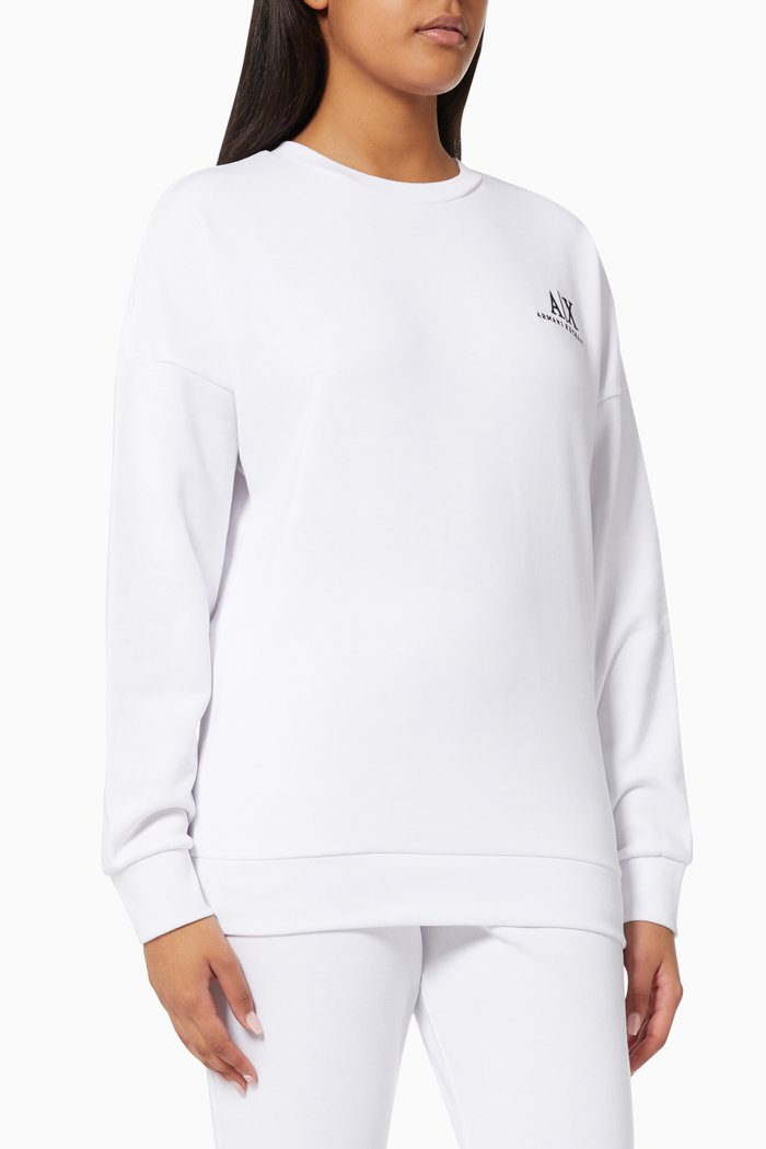 

1991 30th Anniversary Sweatshirt in Fleece, White