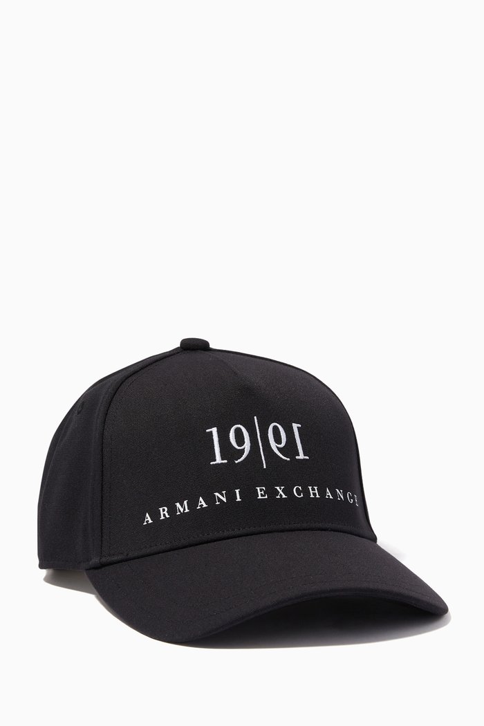 

1991 Baseball Cap in Twill, Black