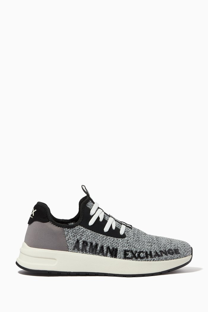 

AE Knit Sneakers, Silver