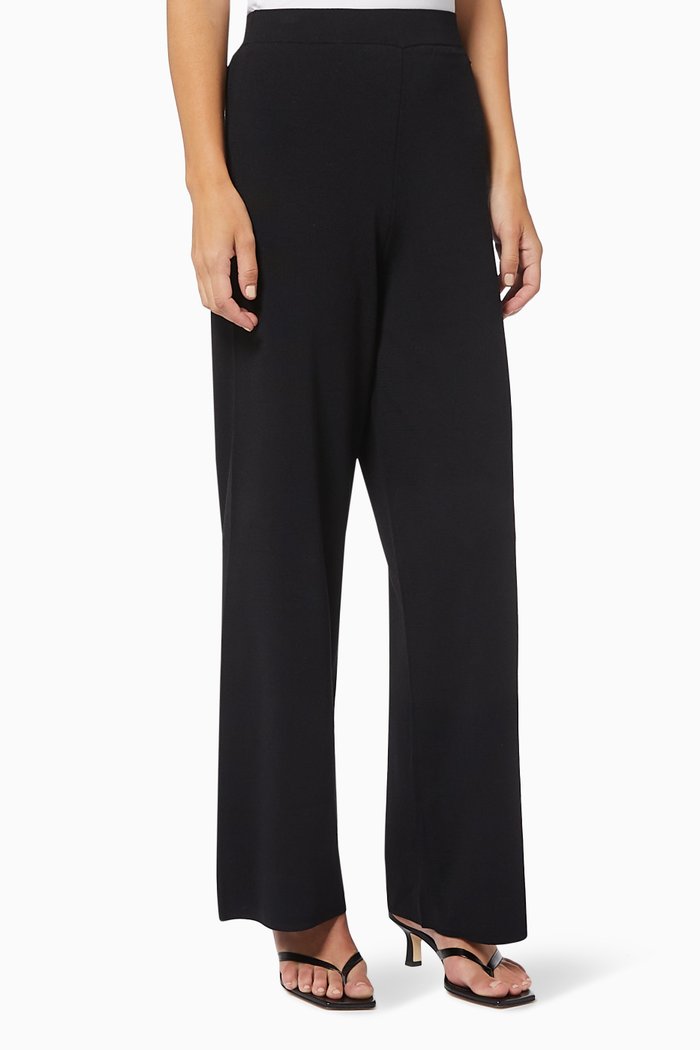 

Pants in Viscose Knit, Black