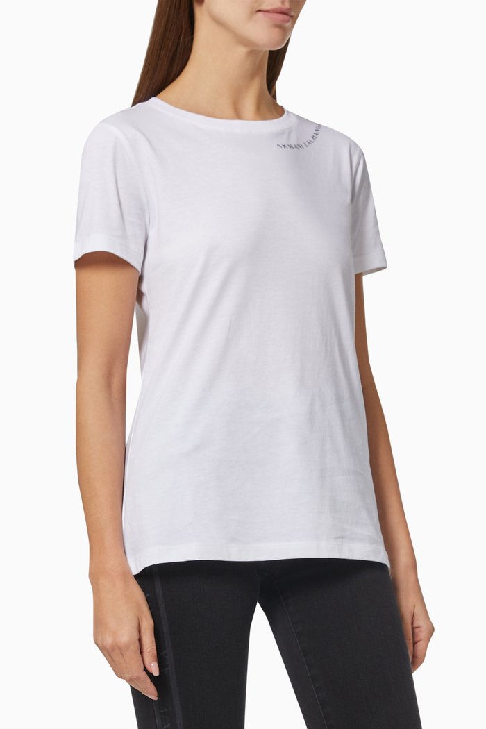 

Logo T-Shirt in Organic Cotton, White