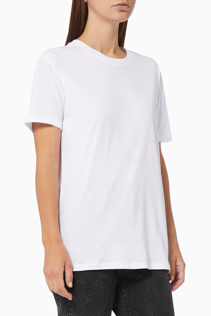 

A|X Stop Play T-shirt in Cotton Jersey, White