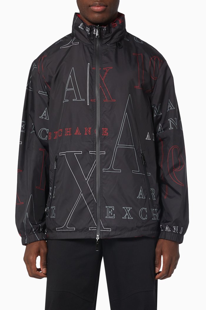 

1991 Reversible Windbreaker in Recycled Nylon, Multicolor