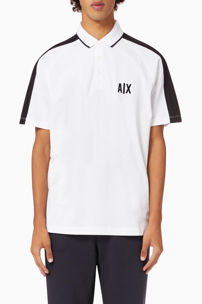 

A|X Polo in Cotton, White