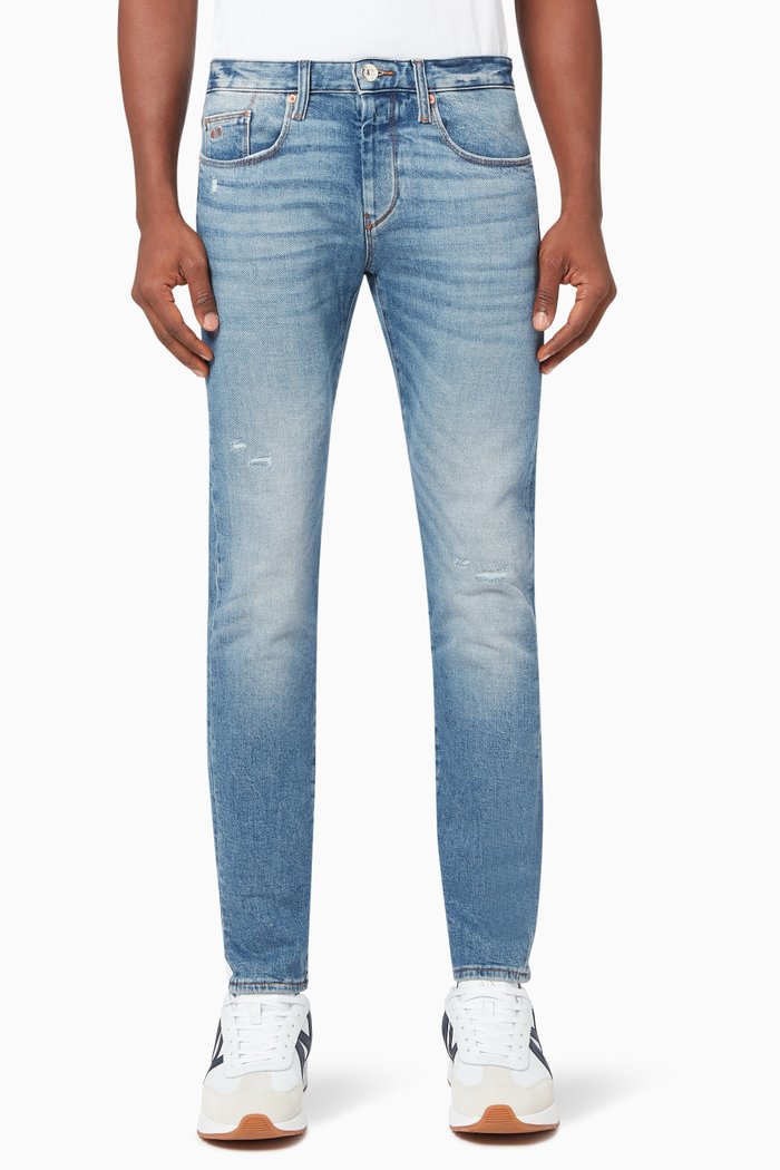 

J10 Skinny Fit Jeans, Blue
