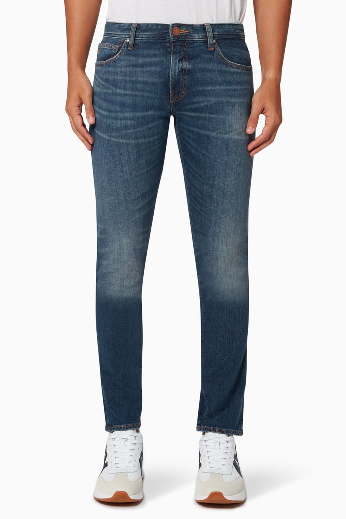 J14 Skinny Jeans in Denim, Blue