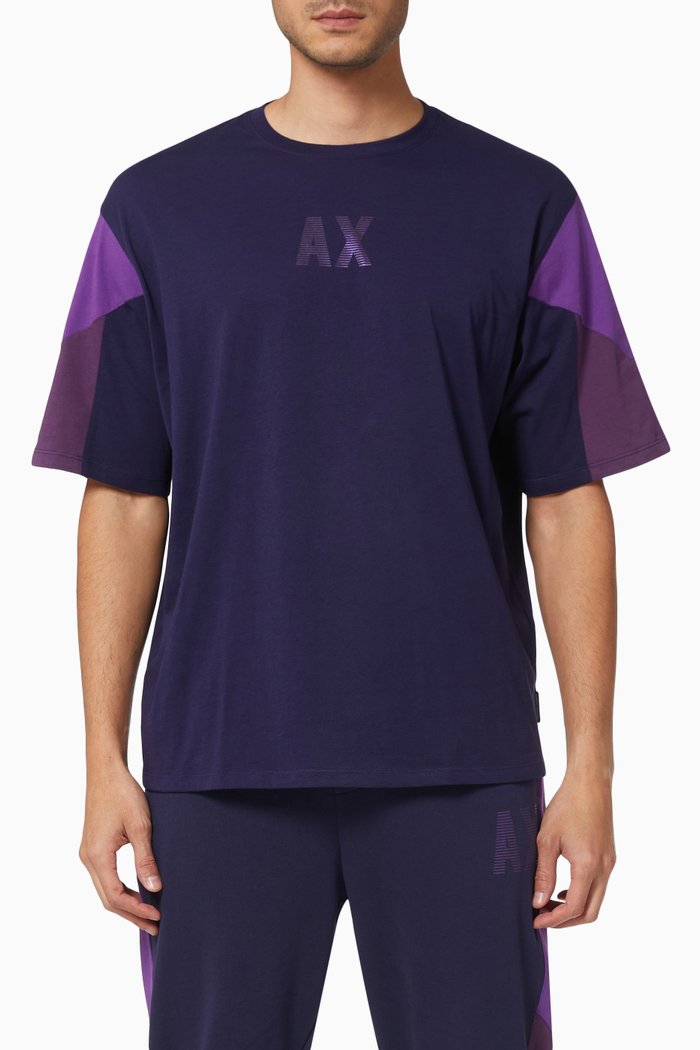 

Multicolour T-Shirt in Cotton Jersey, Multicolor