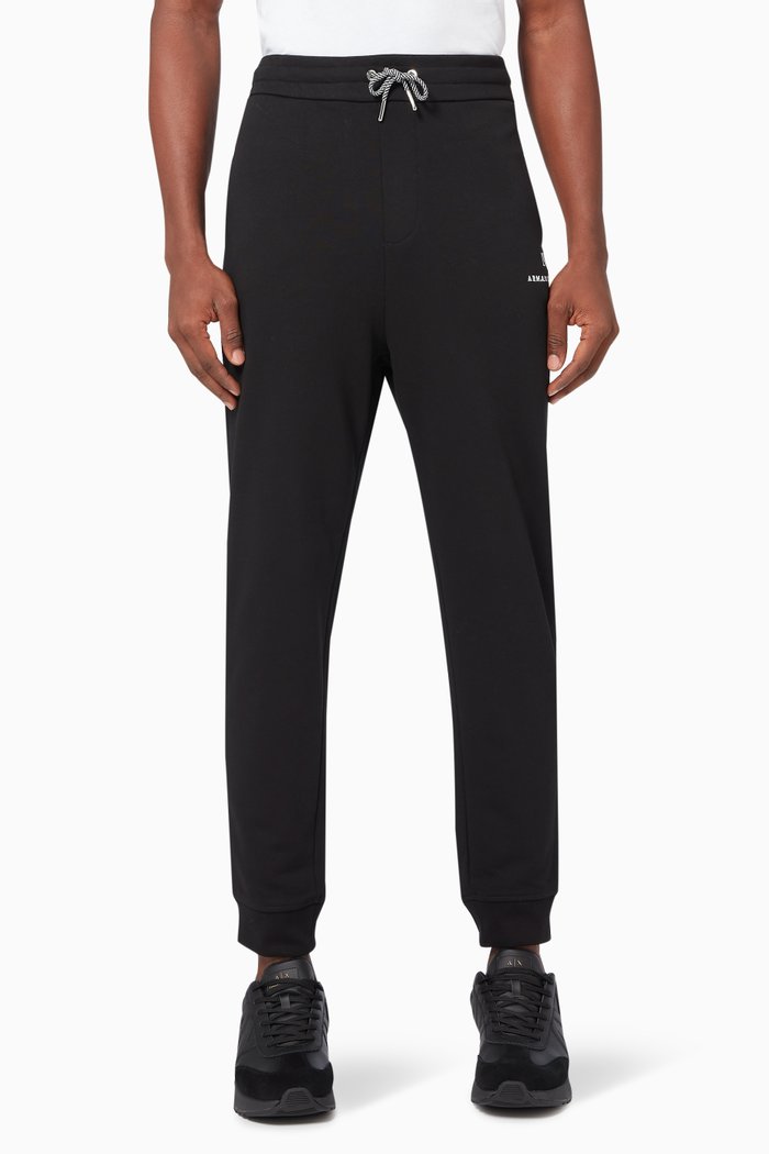 

1991 30th Anniversary Joggers in Fleece, Black