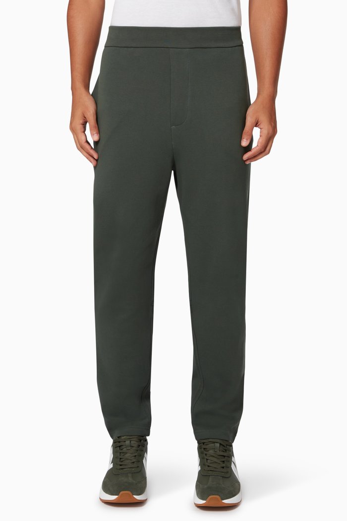 

Sweatpants in Cotton Piqué, Green