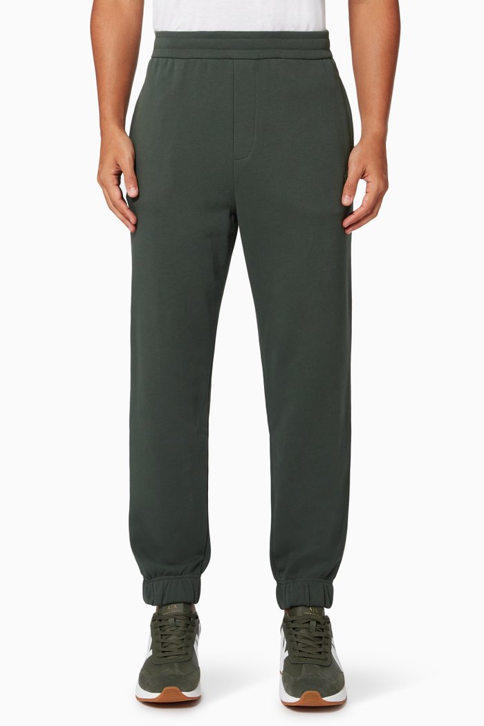 

Eagle Logo Sweatpants in Jersey, Green