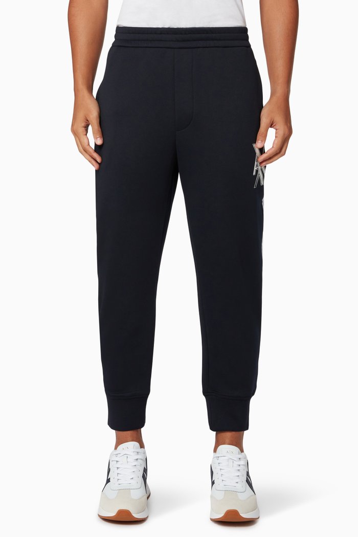 

Logo Sweatpants in Fleece, Blue