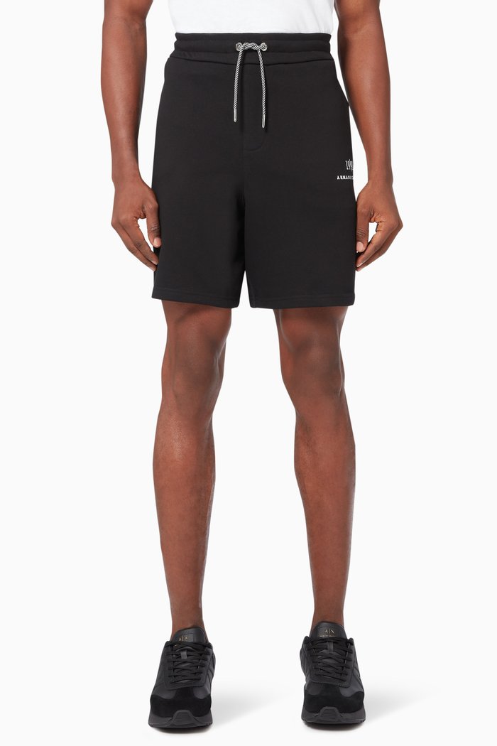 

1991 30th Anniversary Jog Shorts in Fleece, Black