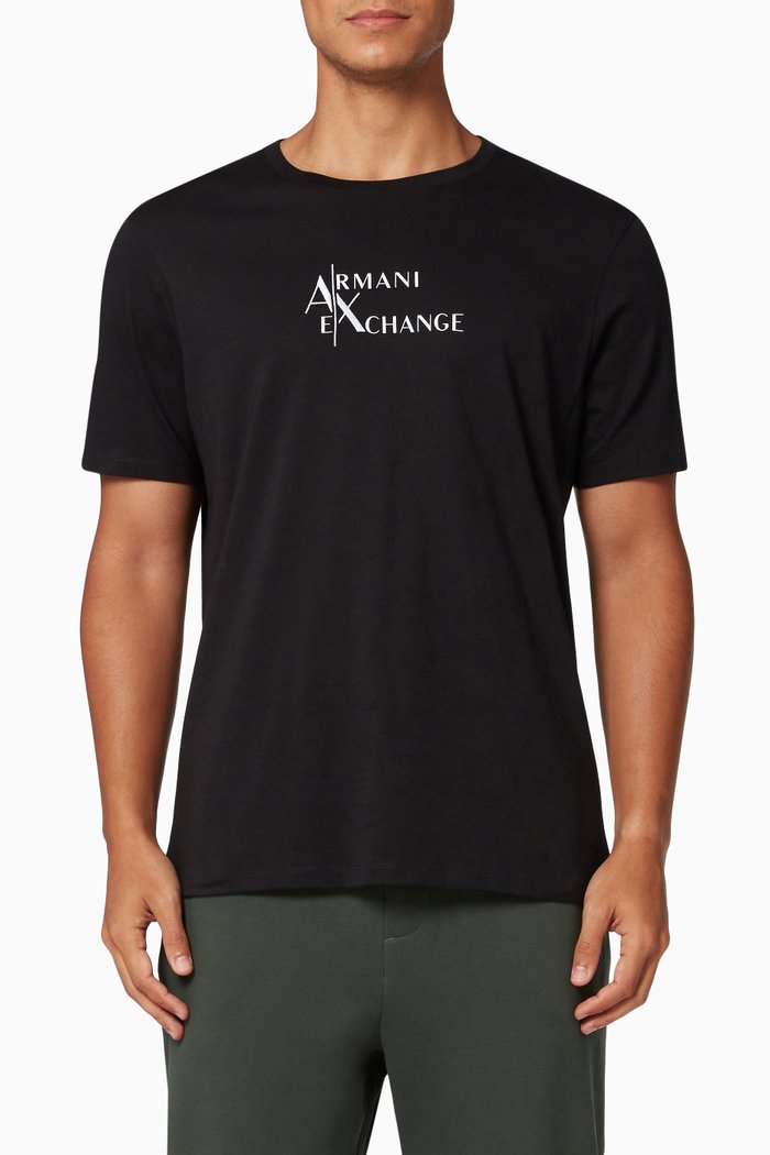 

Logo T-Shirt in Organic Cotton, Black