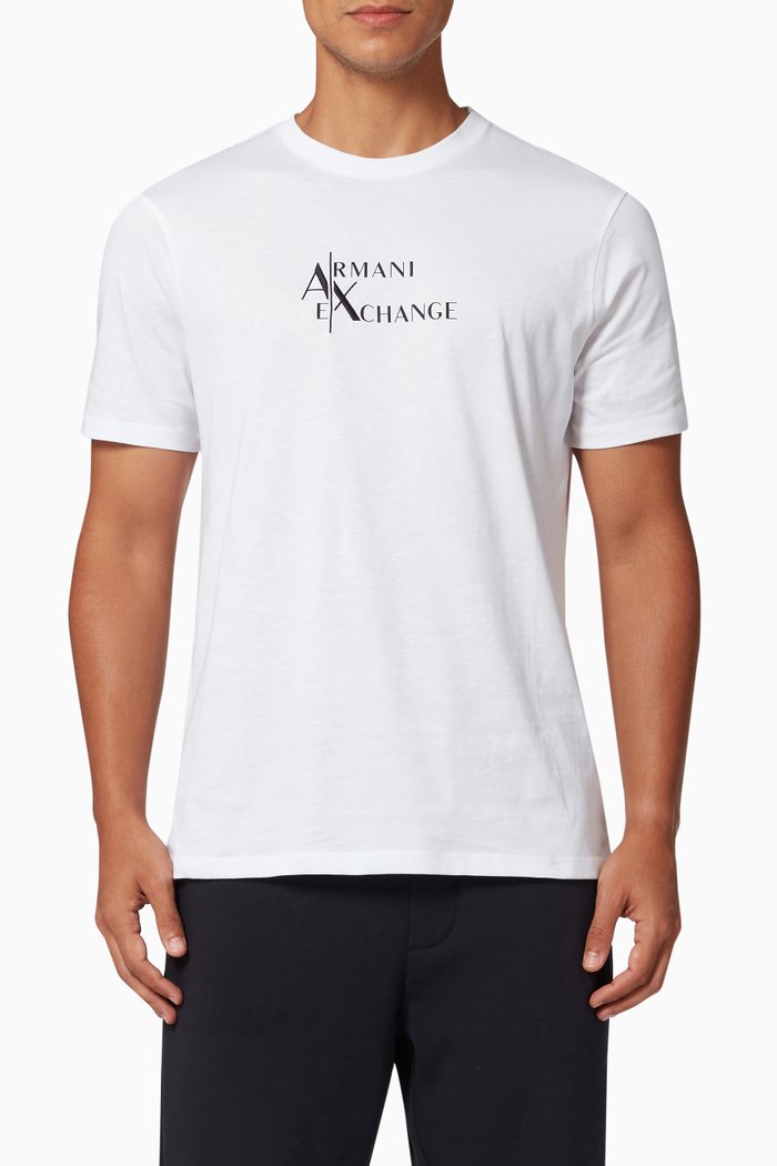 

Logo T-Shirt in Organic Cotton, White