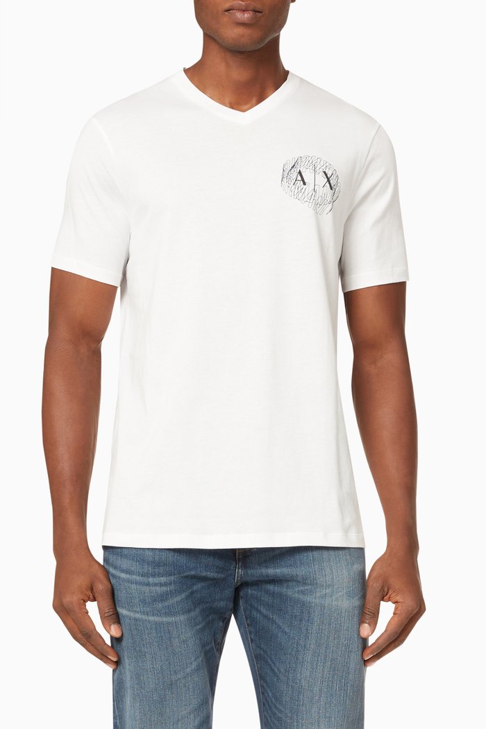 

Logo T-shirt in Cotton, White