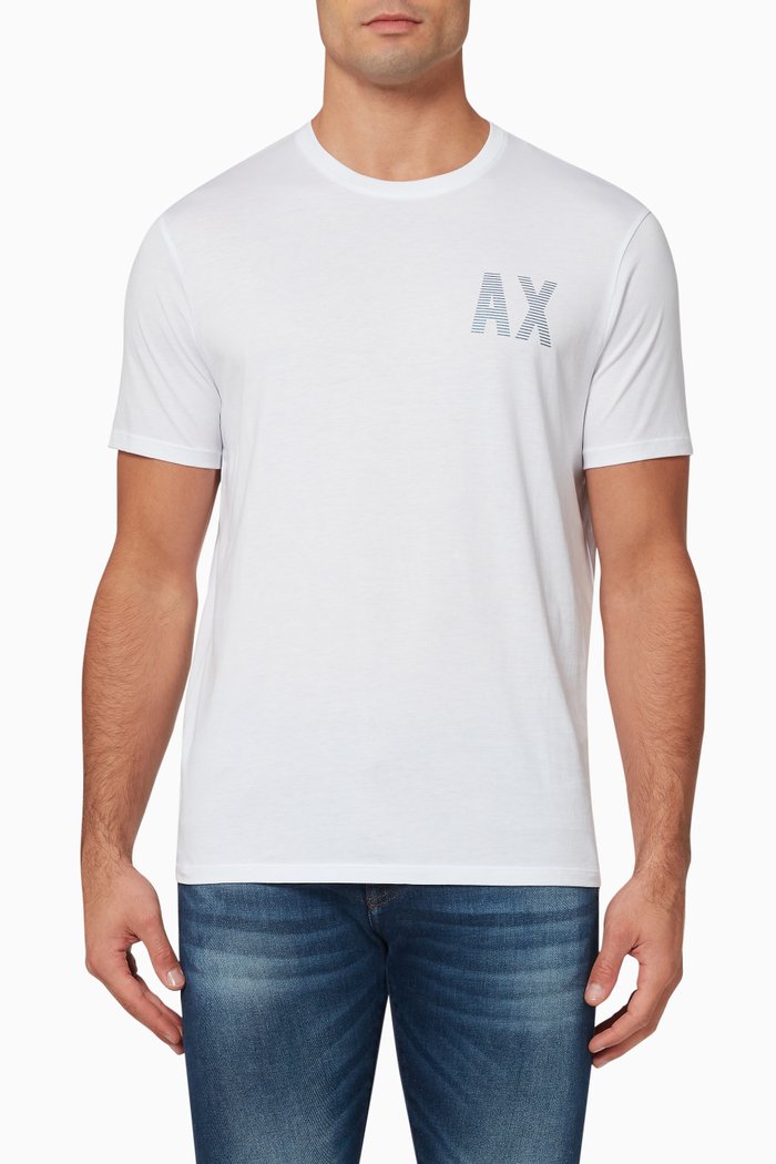 

Logo T-Shirt in Cotton Jersey, White
