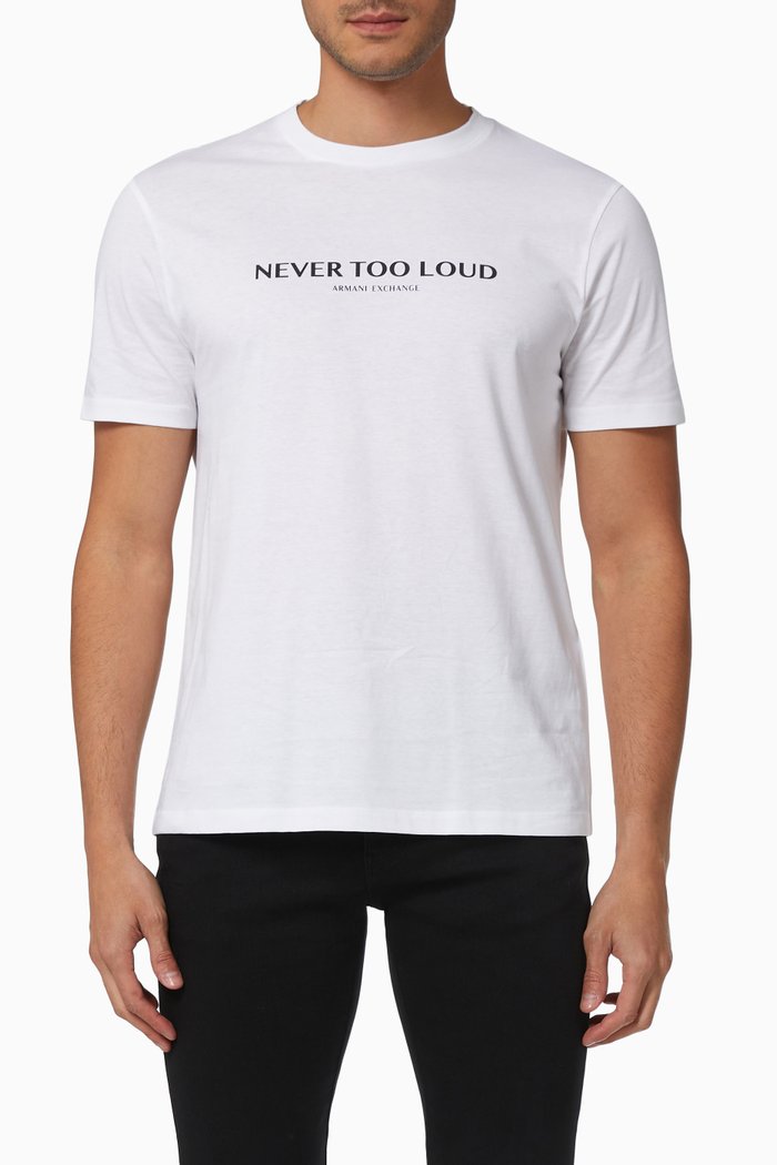 T-Shirt in Organic Cotton Jersey, White