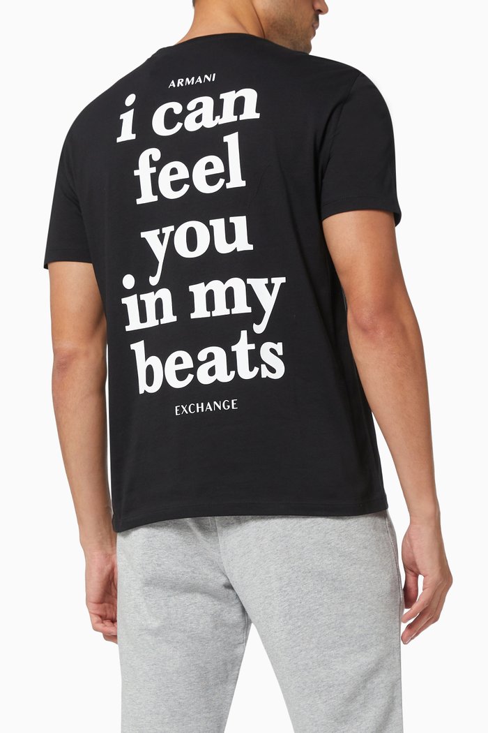 

T-Shirt in Organic Cotton, Black