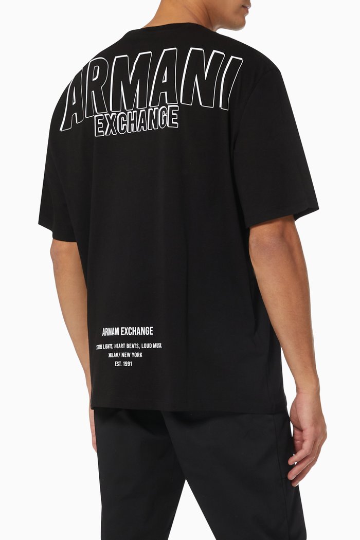 

Logo T-shirt in Jersey, Black