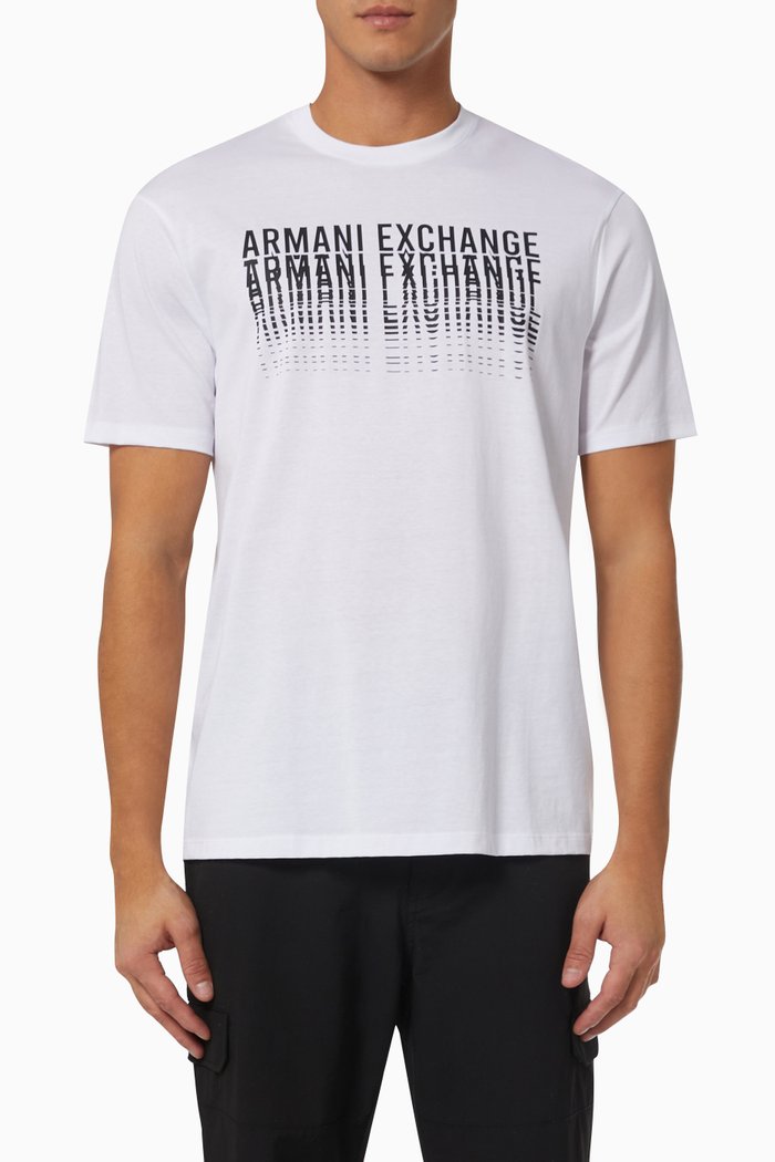 

Logo T-shirt in Jersey, White