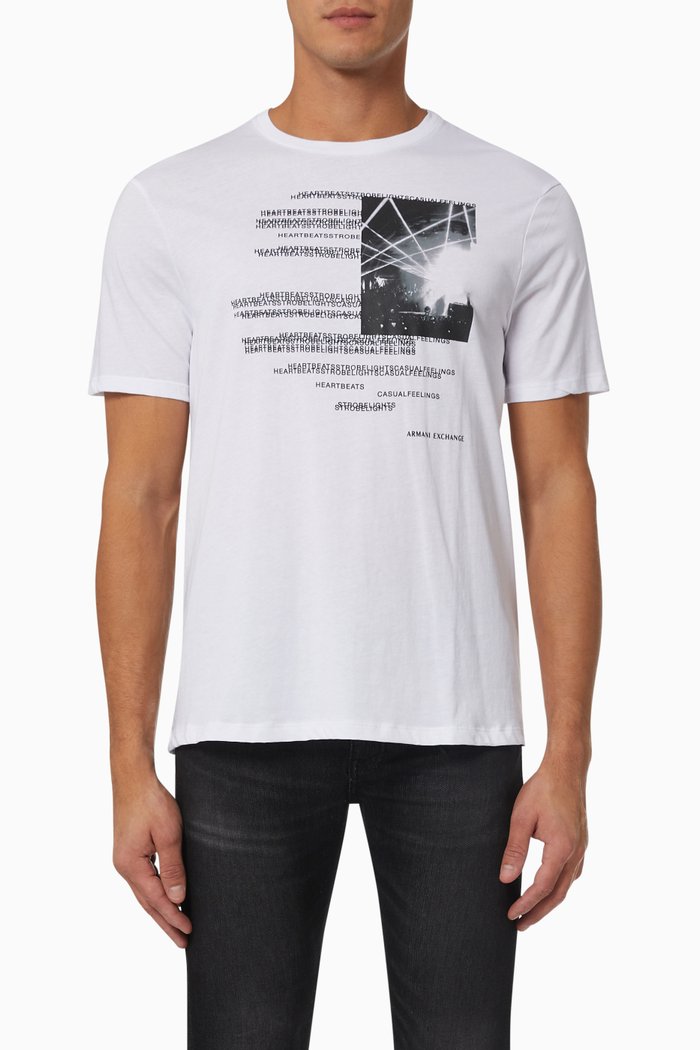 

Logo T-shirt in Jersey, White