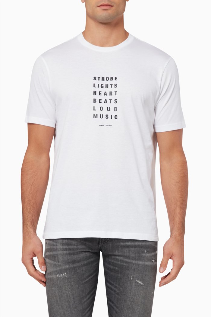 

T-Shirt in Organic Cotton, White