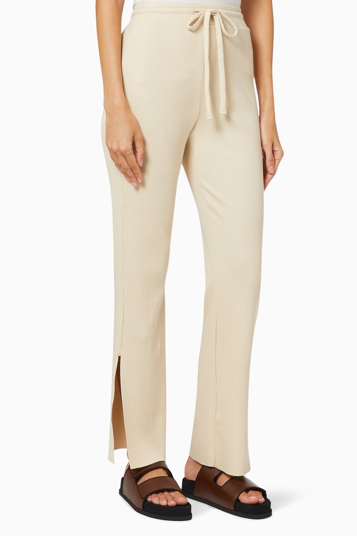 

Split Pants in Jersey, Neutral