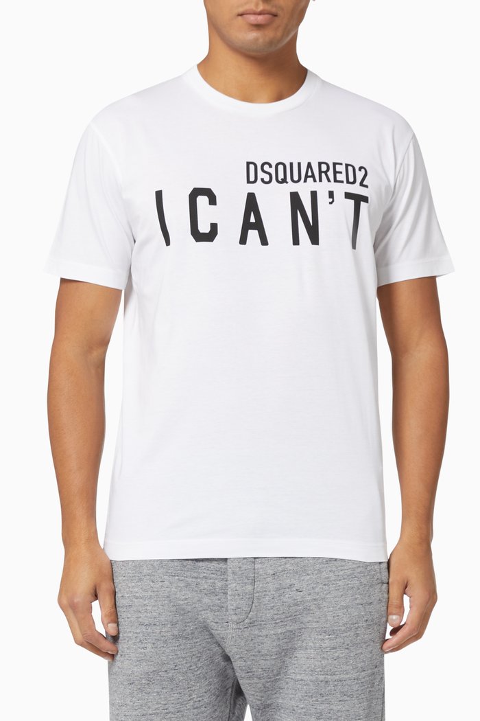 

I Can't Cool T-shirt in Cotton, White