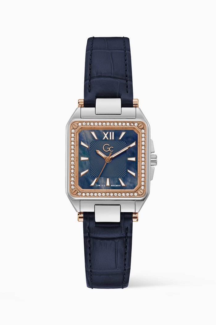 

Couture Square Quartz Watch, 28mm, Blue