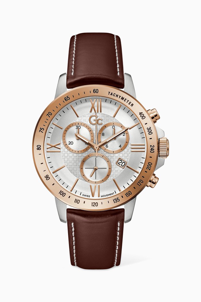 

PrimeTime Chronograph Watch, 44mm, Brown