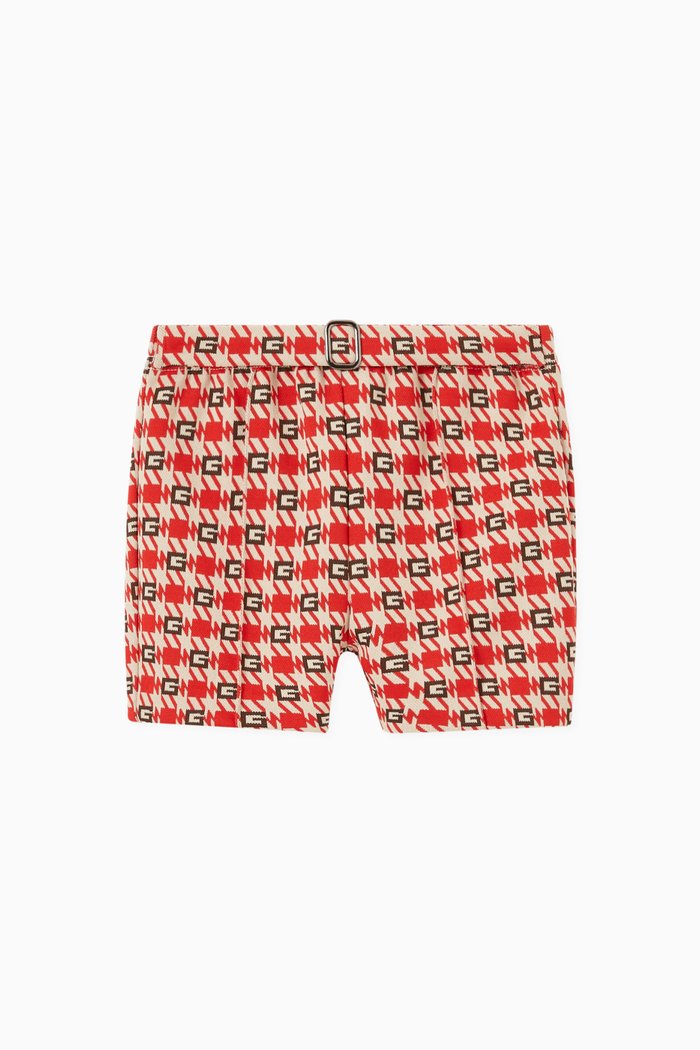 

Shorts in G Geometric Jacquard, Multicolour