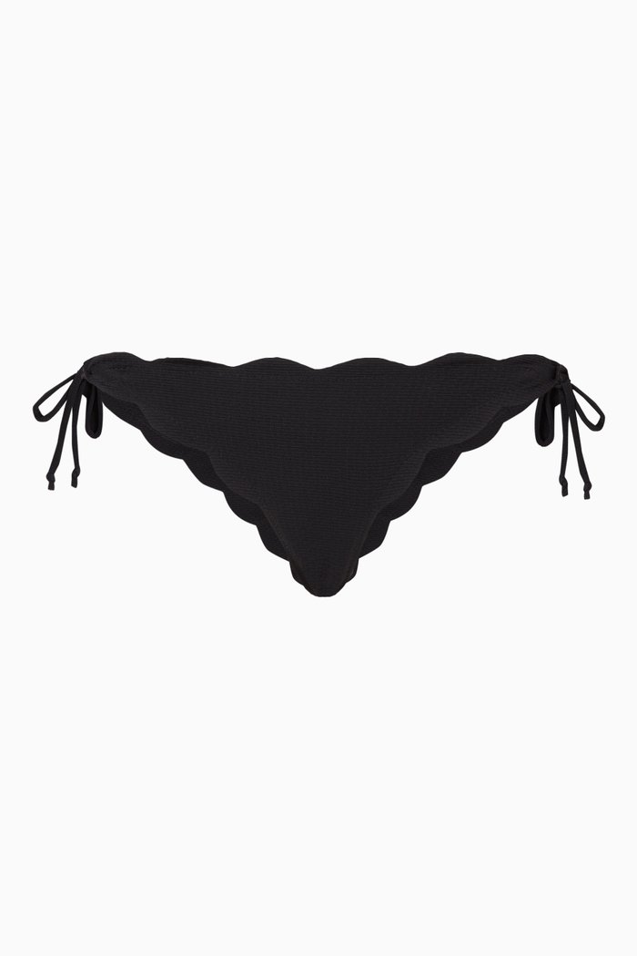 

Mott Bikini Bottom in Pre-consumer Recycled Fabric, Black