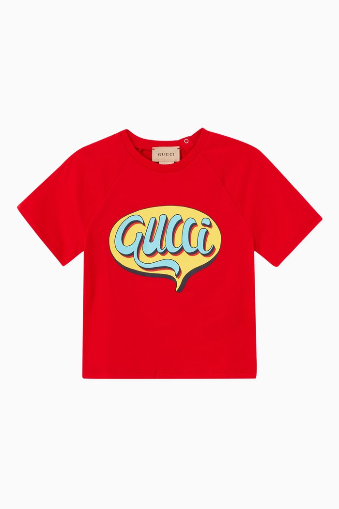 

Gucci Comics T-shirt in Cotton Jersey, Red