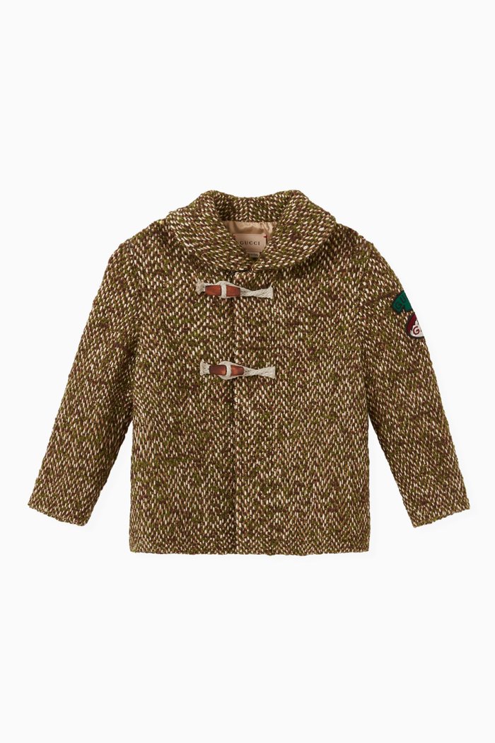

Coat in Herringbone Wool, Neutral