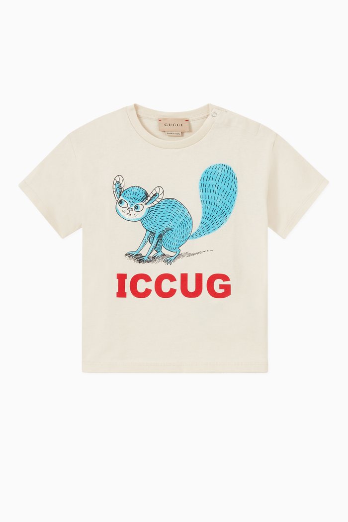

Freya Hartas Baby T-shirt in Cotton, White