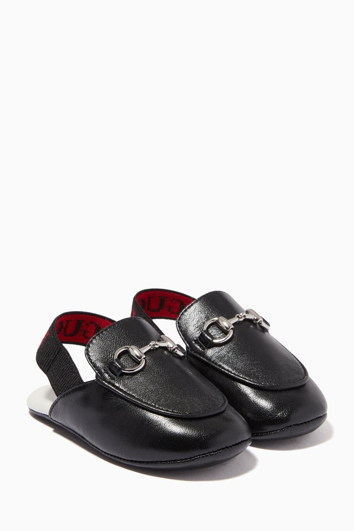 

Princetown Slippers in Leather, Black