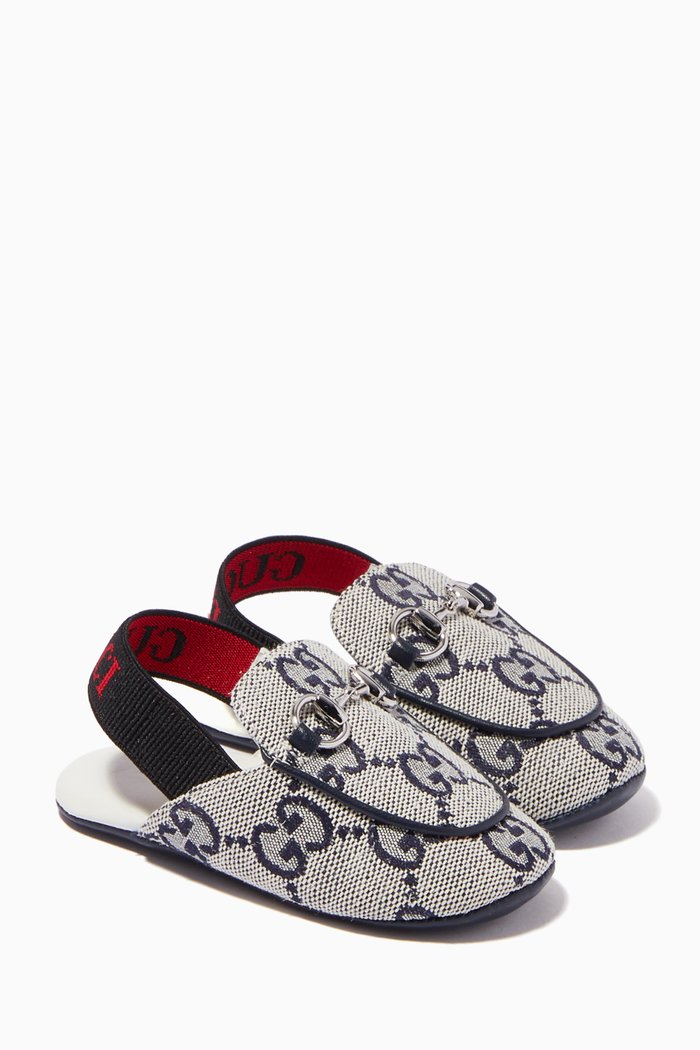 

Princetown Slippers in GG Canvas, Neutral