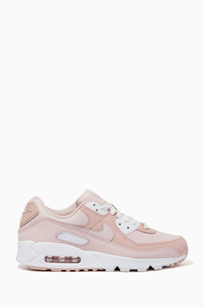 

Air Max 90 Sneakers in Textile, Pink