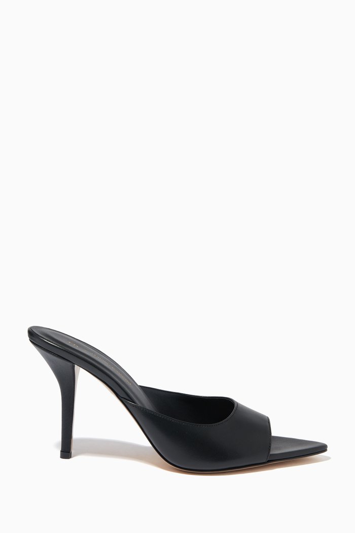 

x Pernille Teisbaek Perni 04 85 Mules in Leather, Black