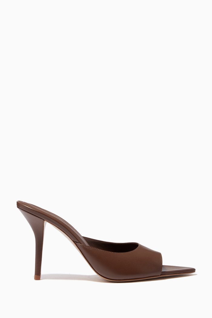 

x Pernille Teisbaek Perni 04 85 Mules in Leather, Brown