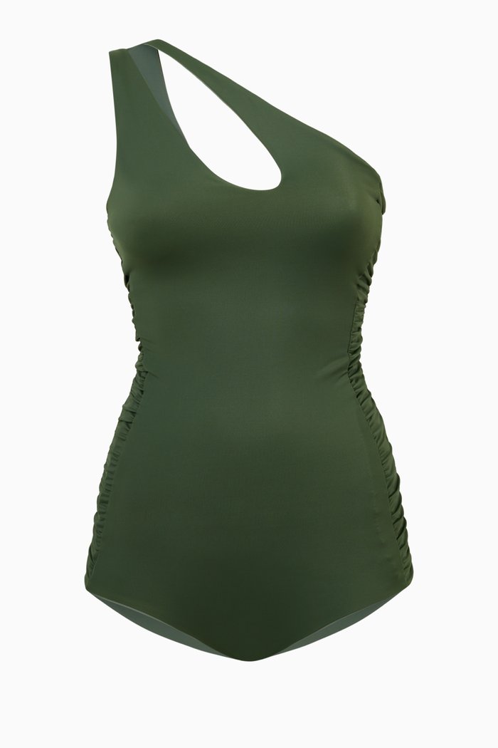 

Jeanne Bare Reversible Swimsuit, Green