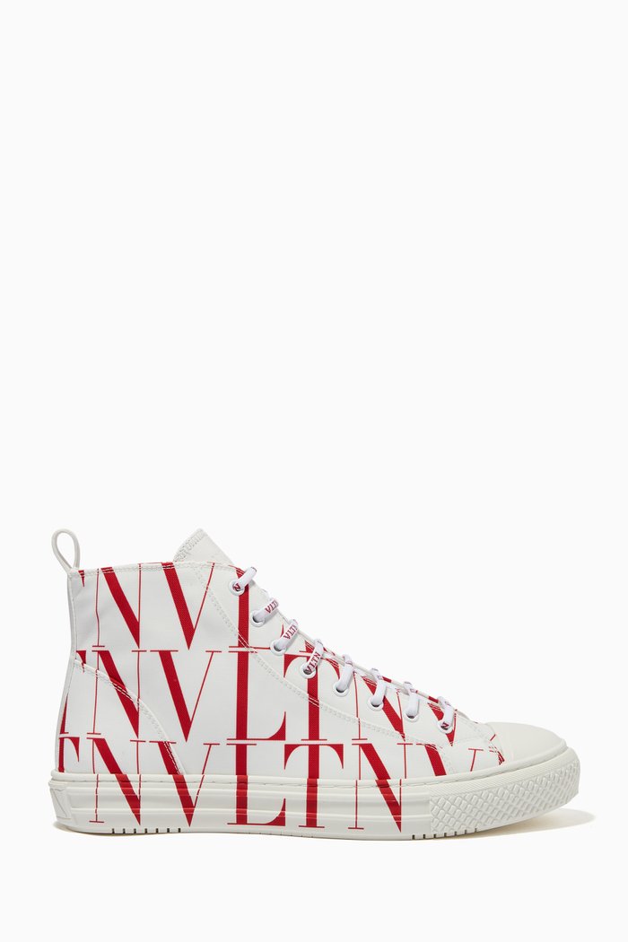 

Valentino Garavani VLTN TIMES Sneakers in Canvas, White