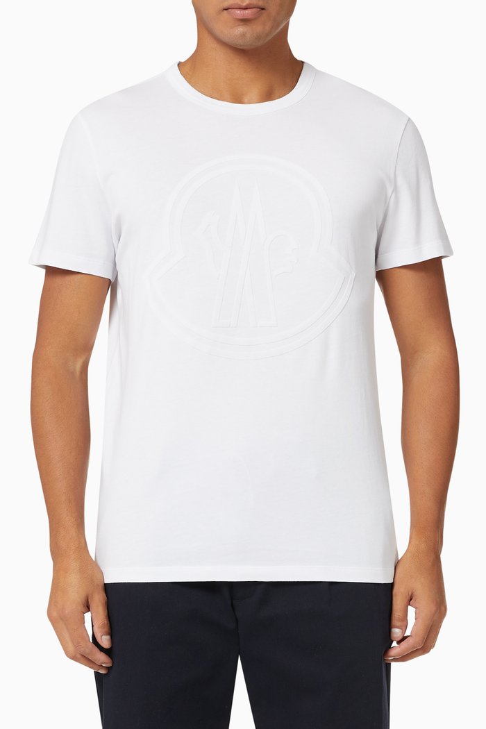 

Graphic Logo T-shirt in Cotton Jersey, White