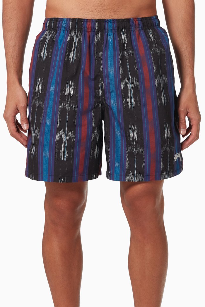

Ikat Stripe Water Shorts in Nylon, Multicolour