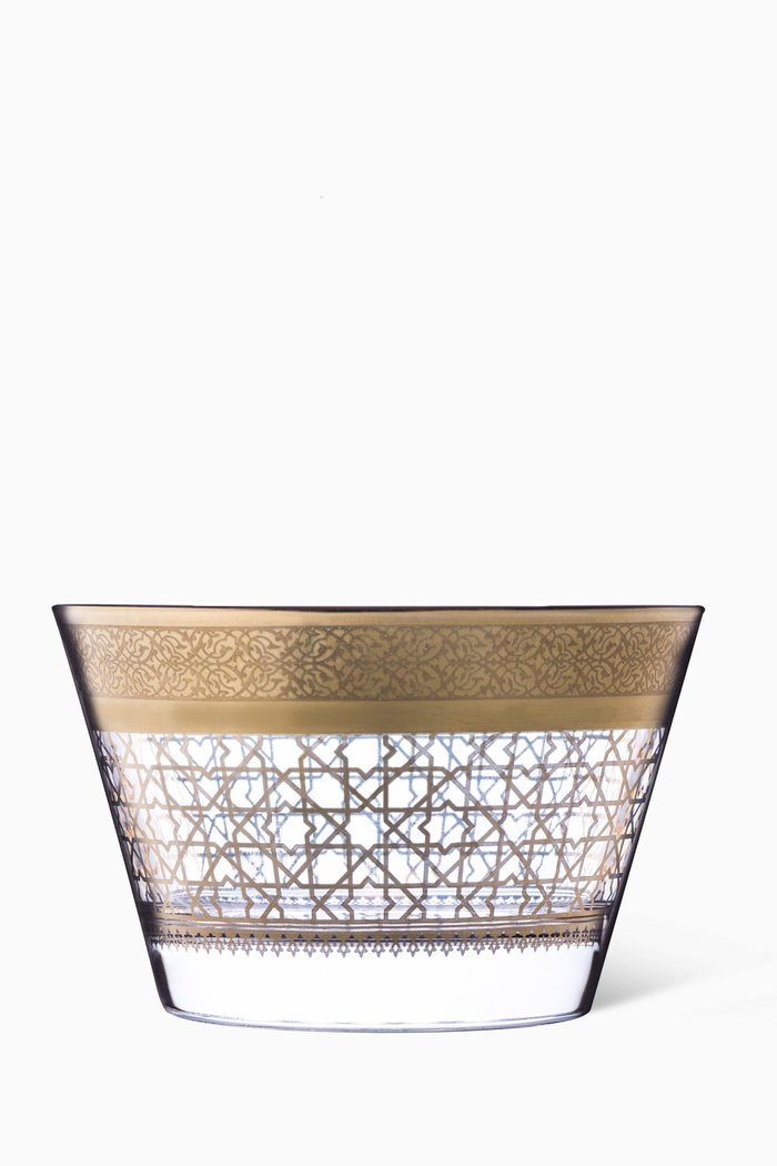 

Cordoba Small Serving Bowls, Set of 6, Gold