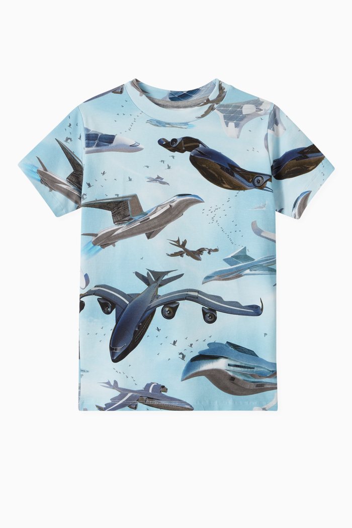 

Ralphie T-shirt in Organic Cotton, Blue
