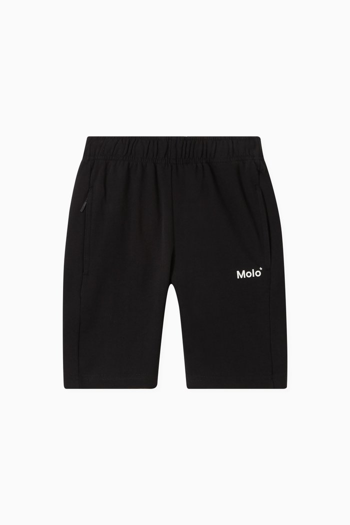 

Axon Shorts in Organic Cotton, Black
