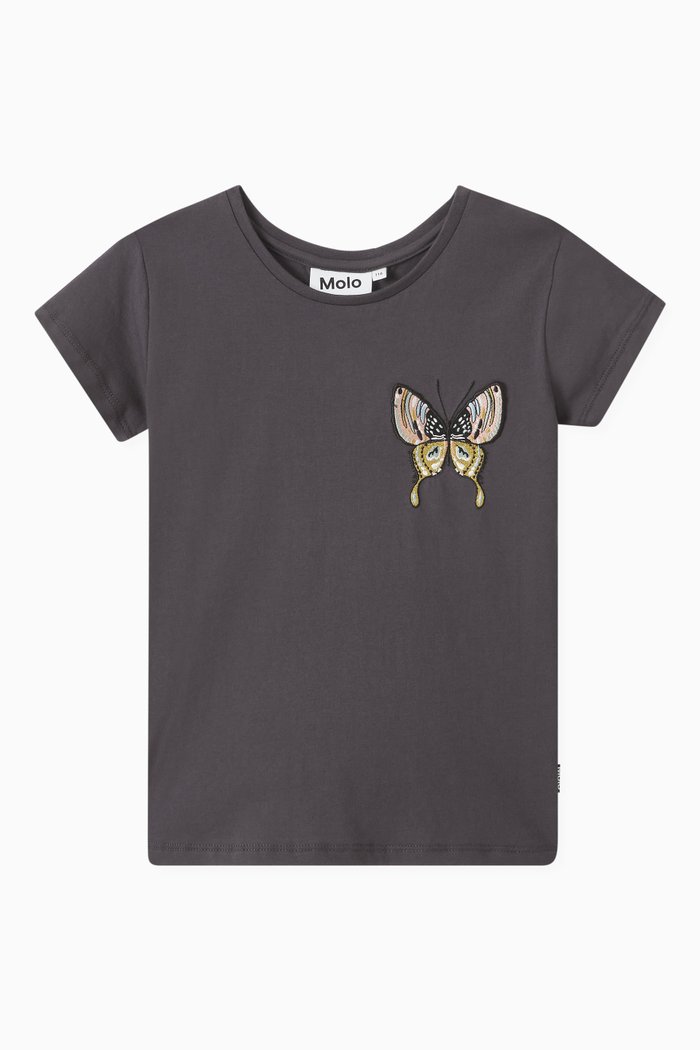 

Ranva T-shirt in Organic Cotton, Blue