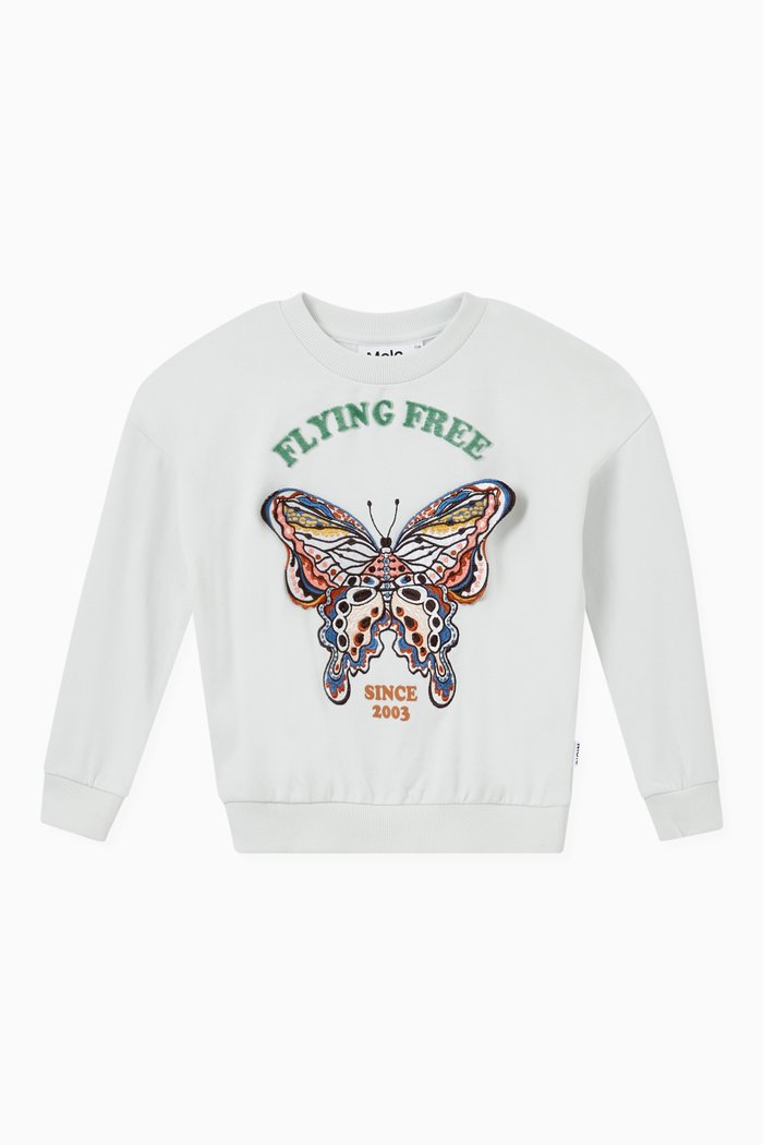 

Maja Sweatshirt in Cotton, White