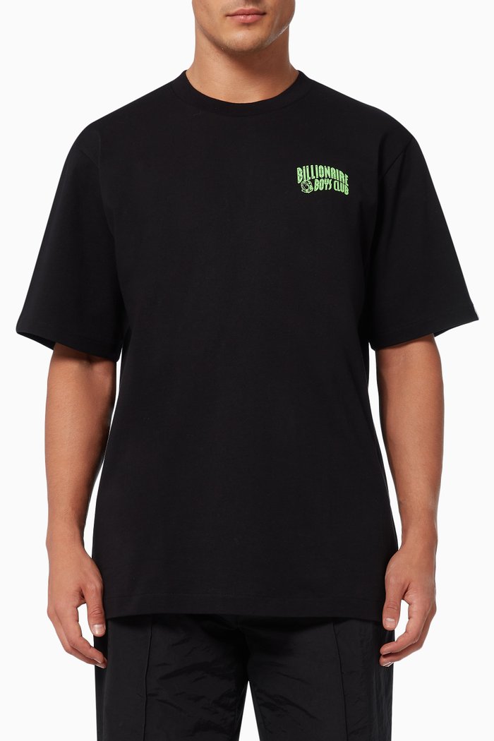 

Highlight Logo Arch T-shirt in Jersey, Black